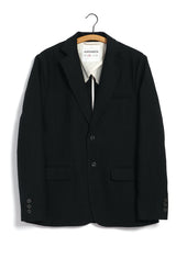 CHRIS 29-63-2 | Classic Two Button Blazer | Black Panama