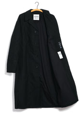 MORTEN 31-72-2 | Long Coat | Waxed Black
