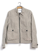DEXTER 29-72-5 | Short Wide Utility Jacket | Waxed Concrete