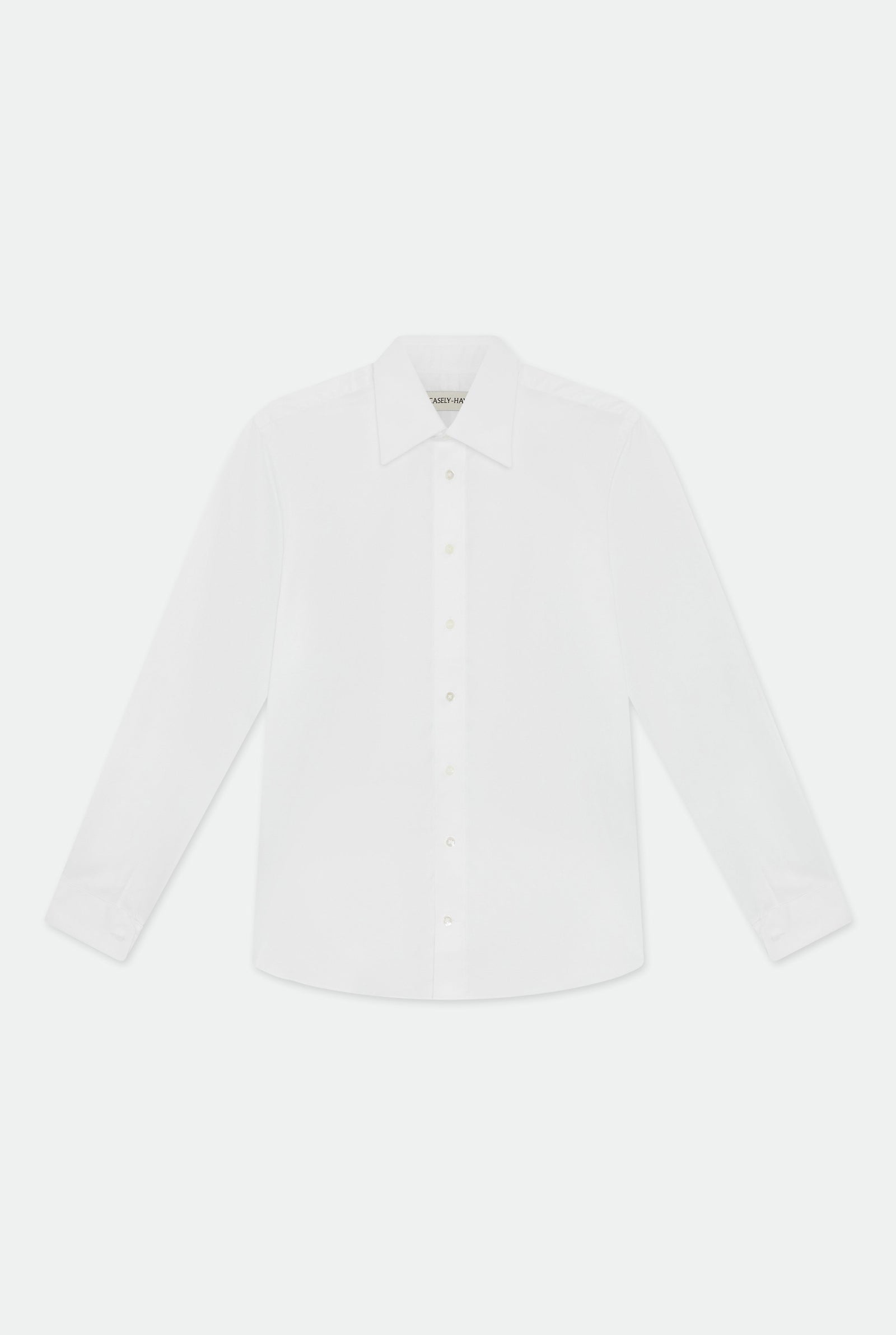 Duval Long Point Collar Cotton Shirt