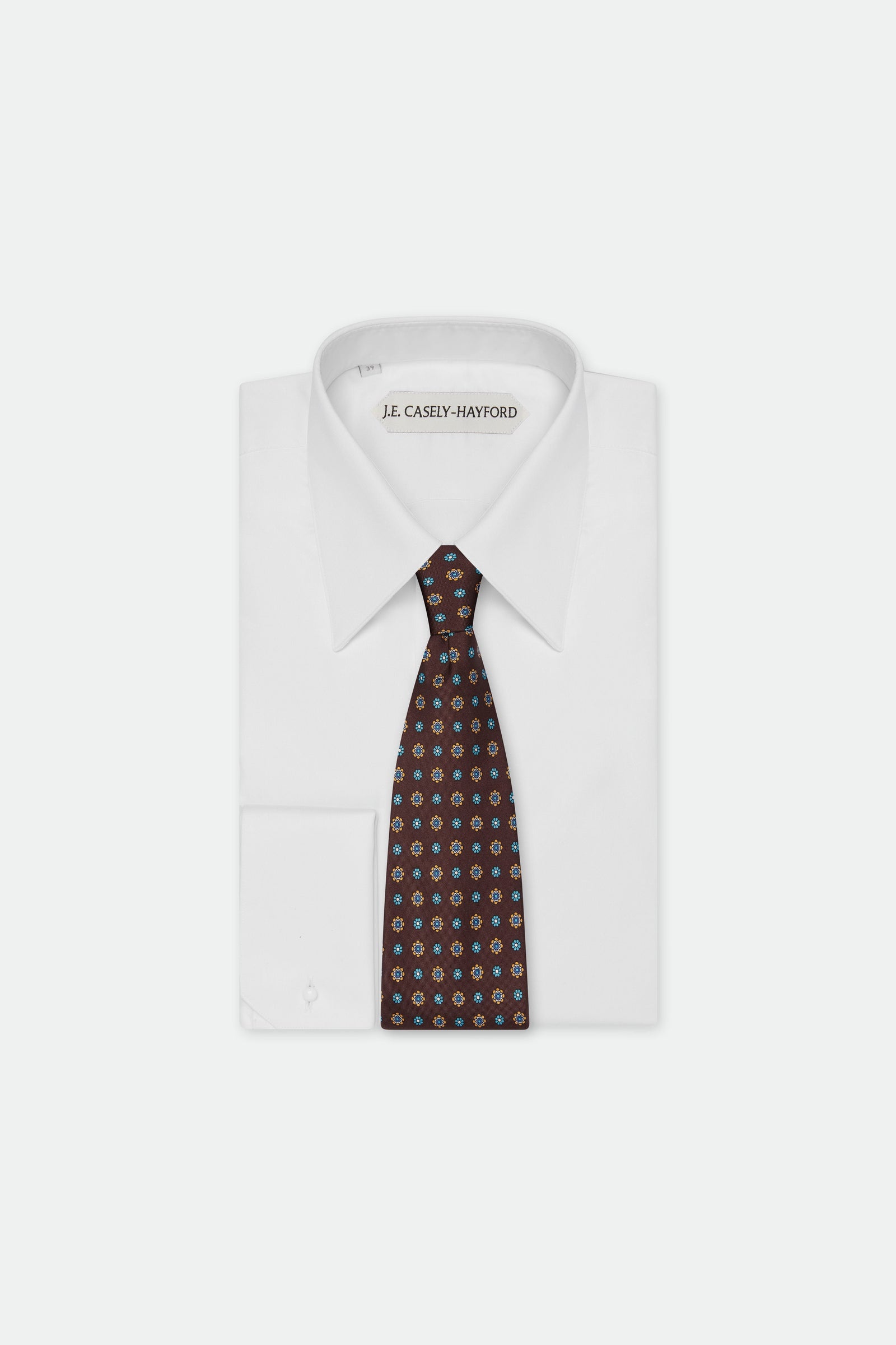 Italian Floral Silk Tie