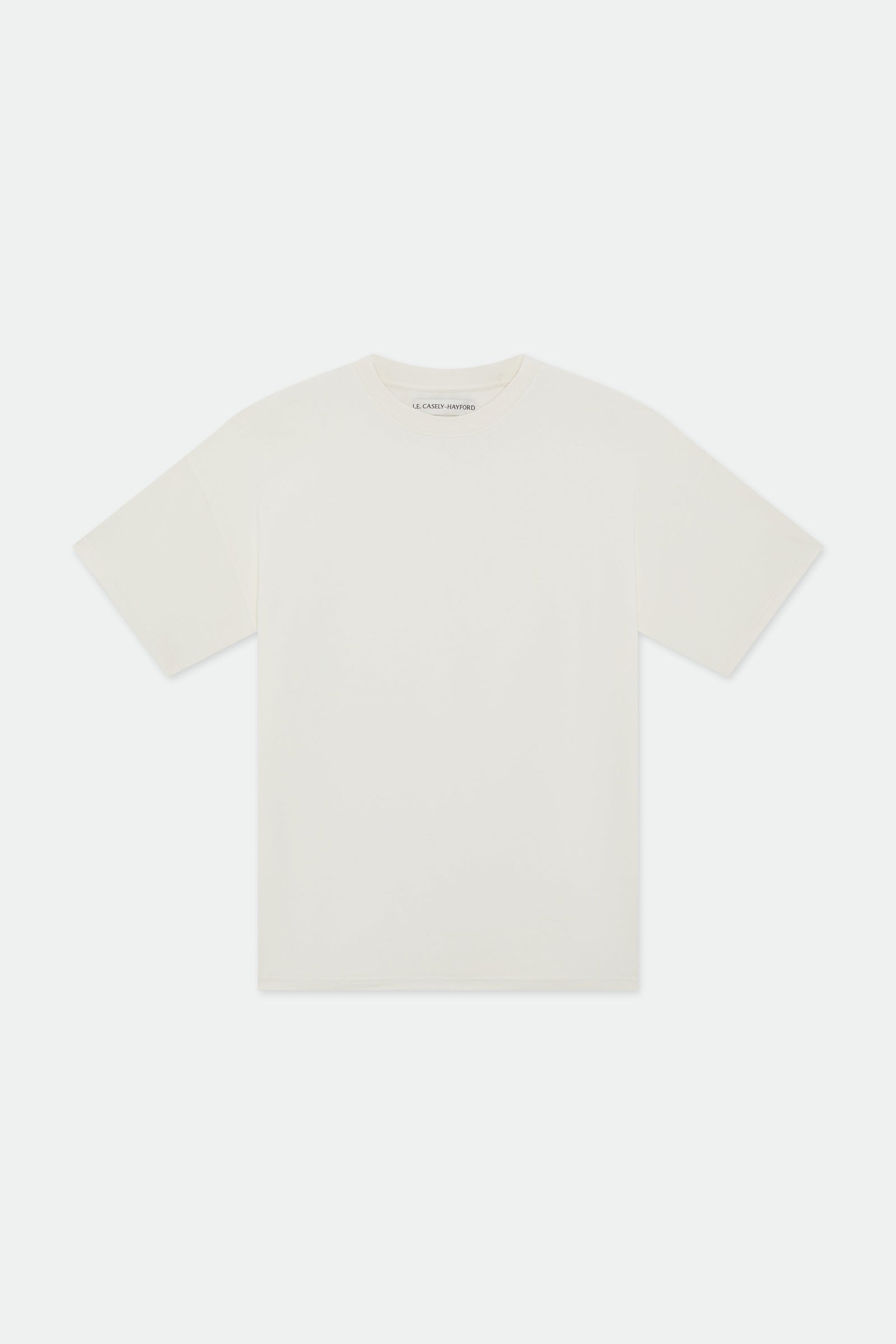 Evren Creme Oversized Cotton T Shirt