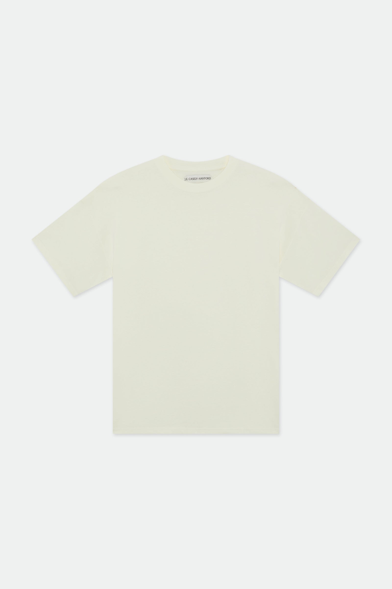 Evren Pale Lemon Oversized Cotton T Shirt
