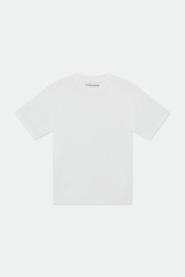 Evren White Oversized Cotton T-shirt