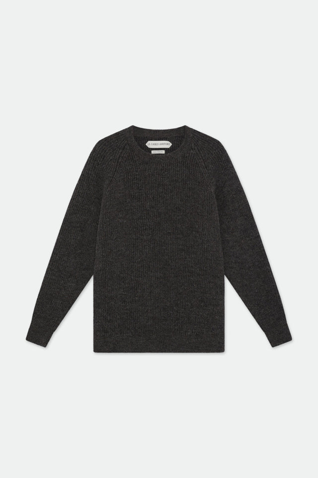 Claes Brown British Wool Crew Neck Jumper