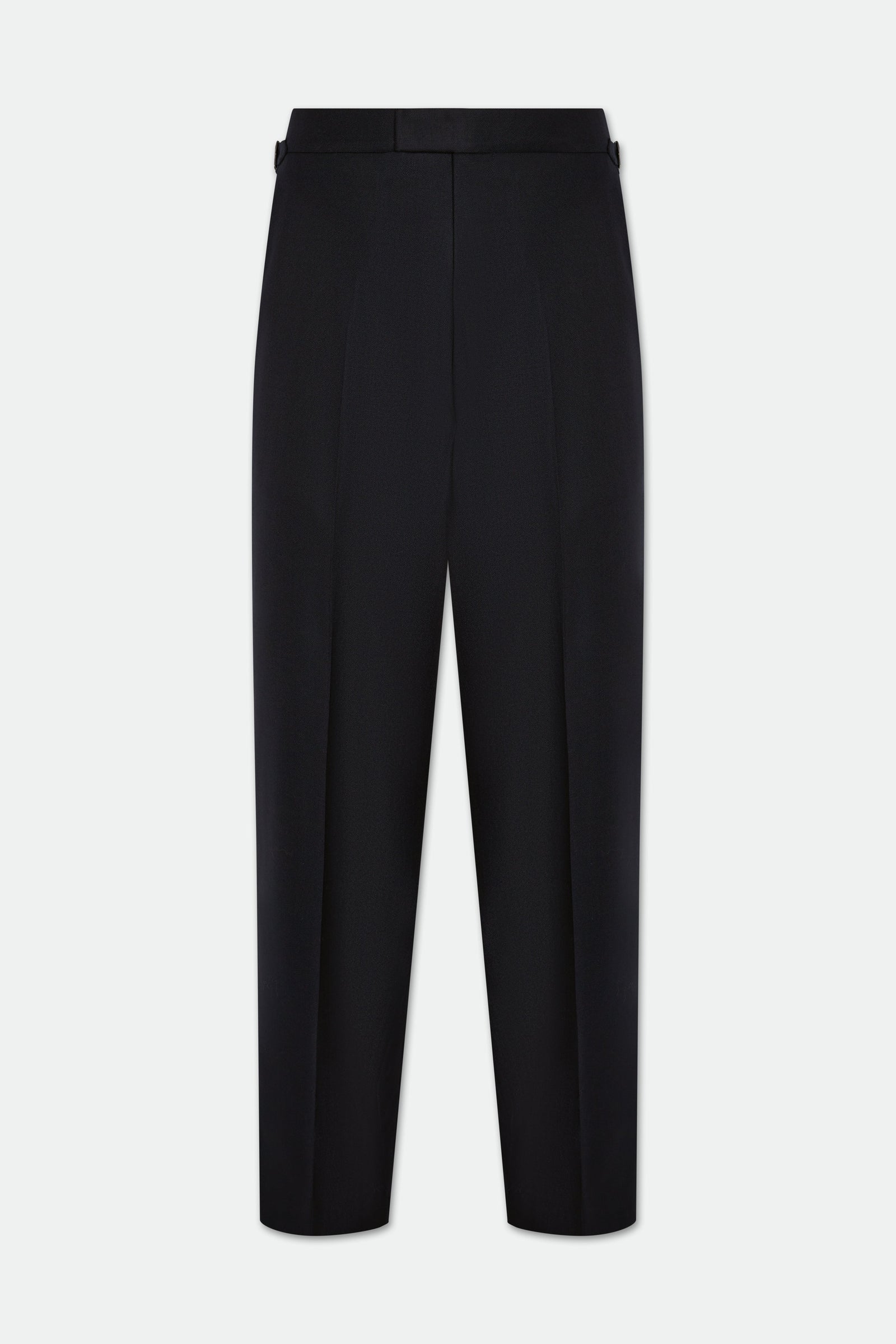 Fidel Hopsack Wide Straight Leg Trouser