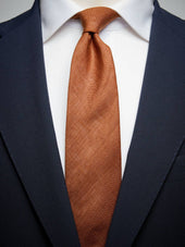 Terracotta Tie Linen