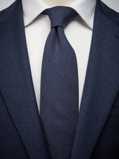 Dark Blue Tie Linen