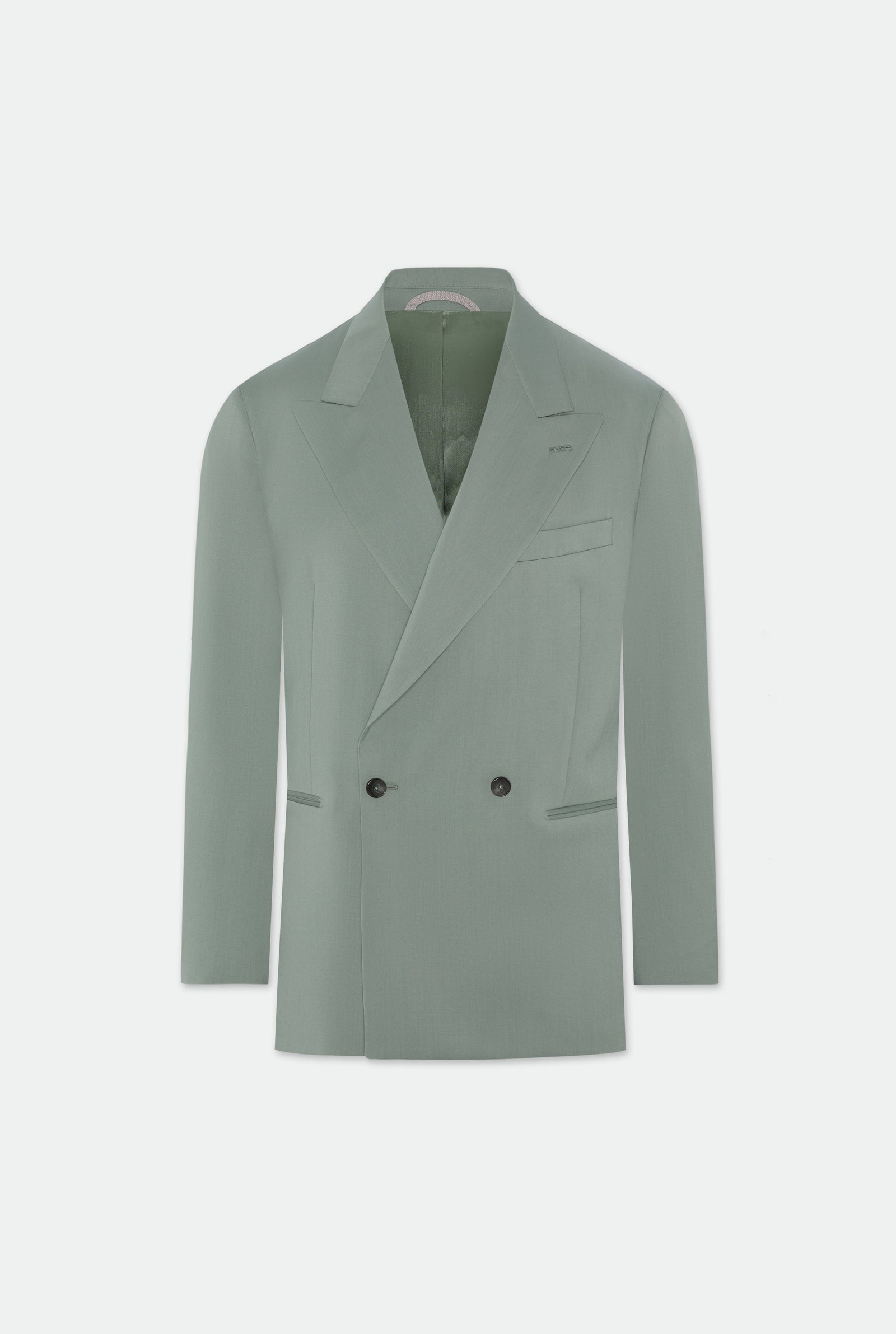 Lakin Green Two Piece Straight Leg Suit