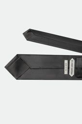 Italian Dark Charcoal Silk Tie