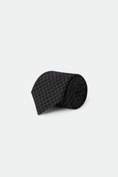 Italian Geometric Silk Tie