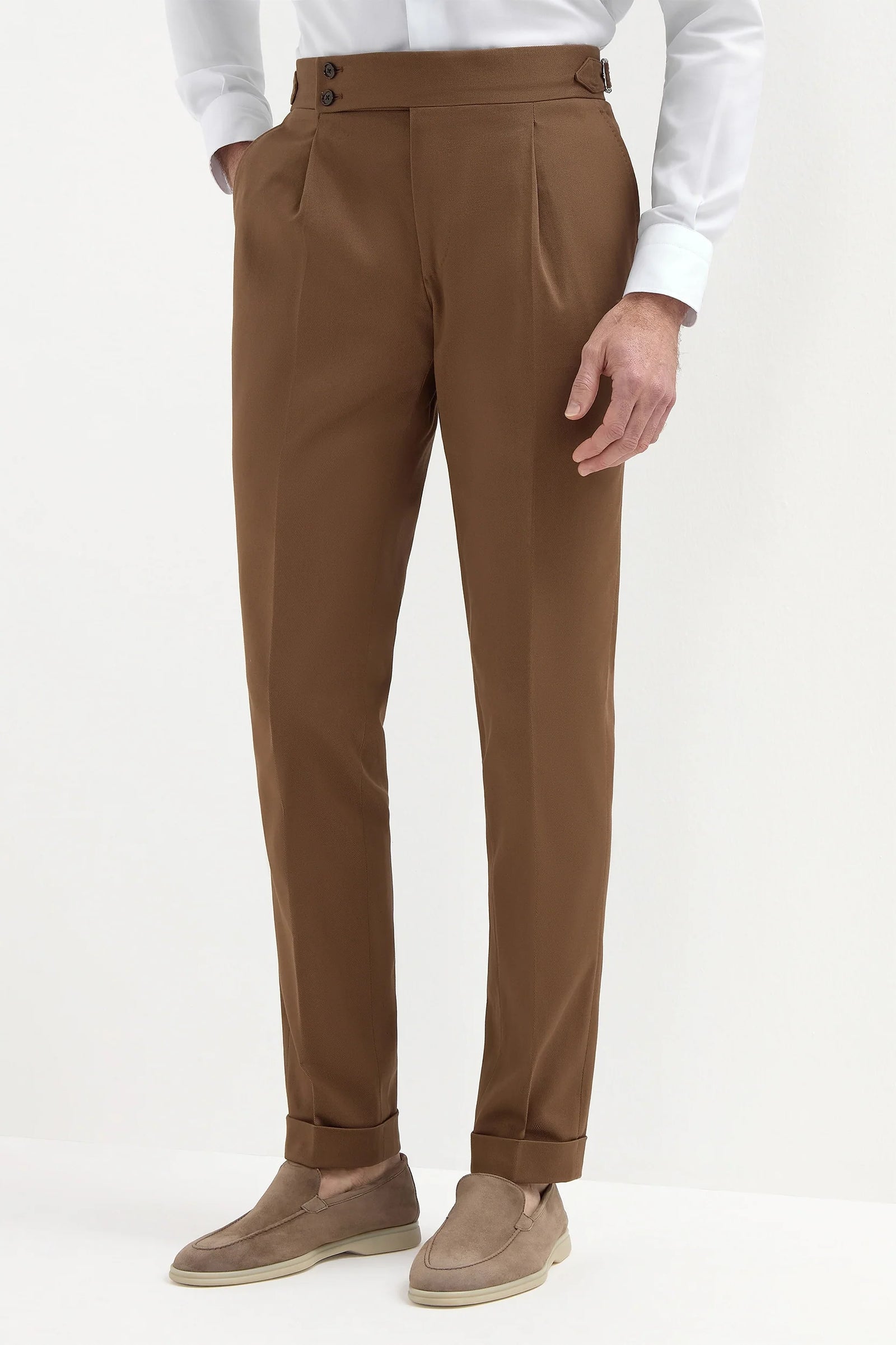 Cotton Soragna Trousers Made In Italy