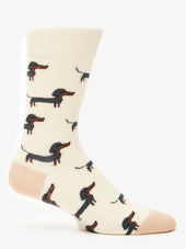 Cream White Socks