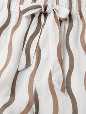 LA MARZOCCO DELFINO LINEN-BLEND PYJAMA TROUSERS