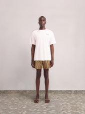 LA MARZOCCO RIO SPORT LINEN-BLEND CABANA SWIM