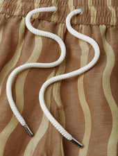 LA MARZOCCO RIO SPORT LINEN-BLEND CABANA SWIM