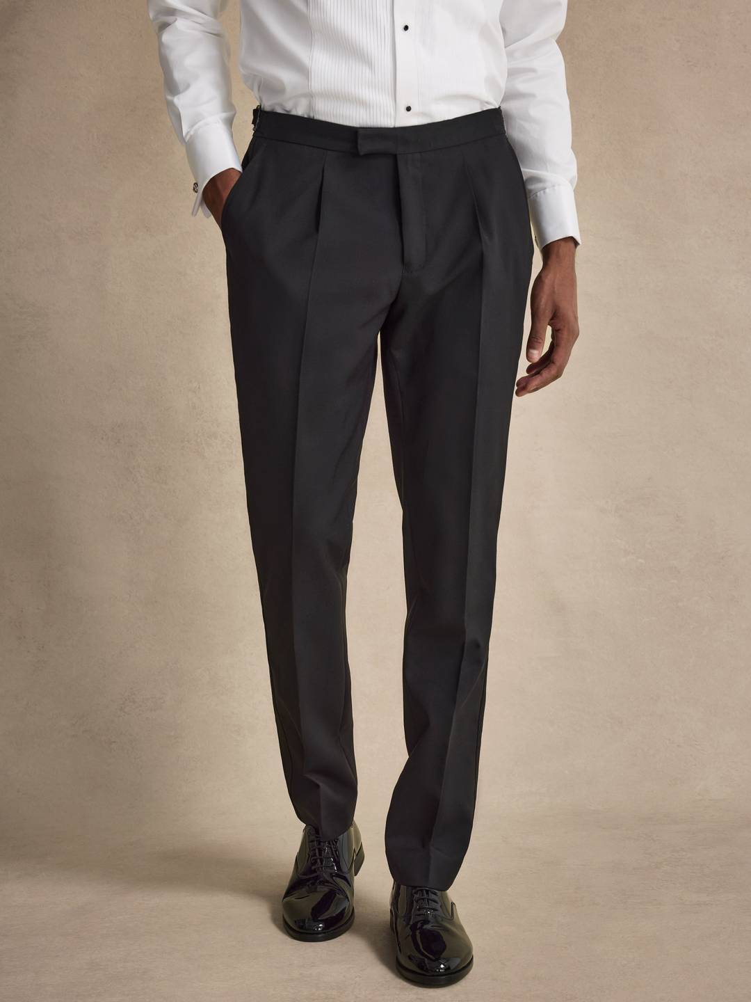 Black Tuxedo Trousers