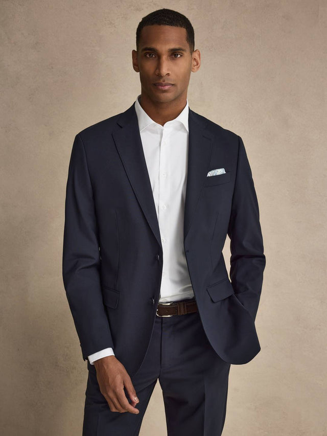Dark Blue Suit Jacket