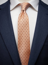 Orange Tie Dot