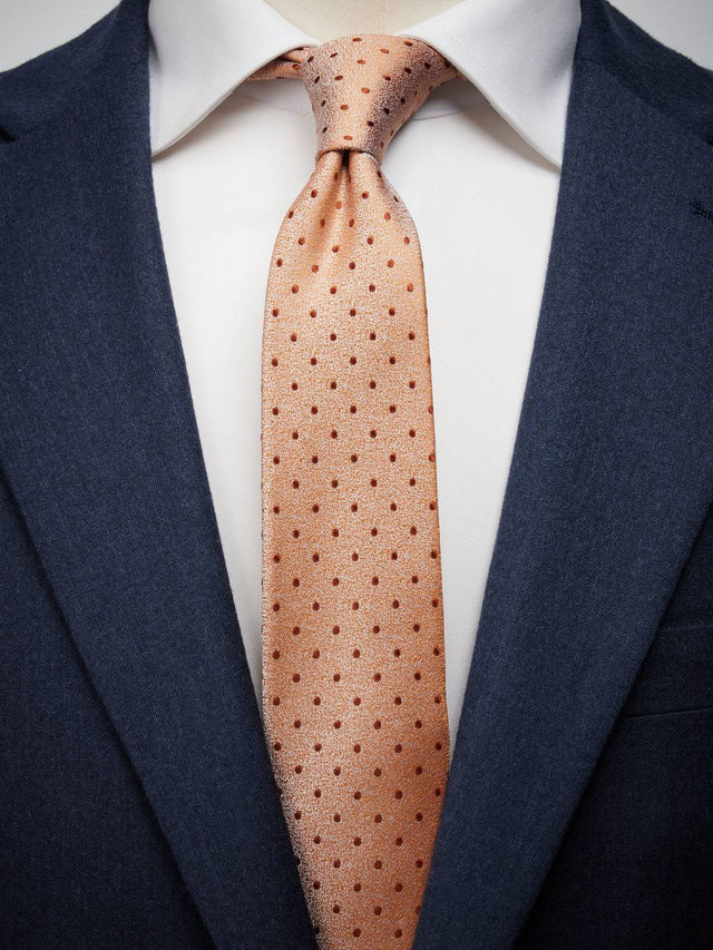 Orange Tie Dot