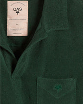 Green Polo Terry Shirt