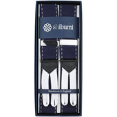 Barathea Braces - Navy Stitch