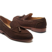 Royce Tassel Loafer Reverse Calf Suede Summer Classics