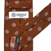 Shibumi Flower Japanese Jacquard Silk Tie