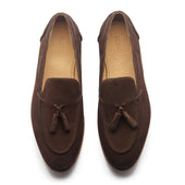 Royce Tassel Loafer Reverse Calf Suede Summer Classics