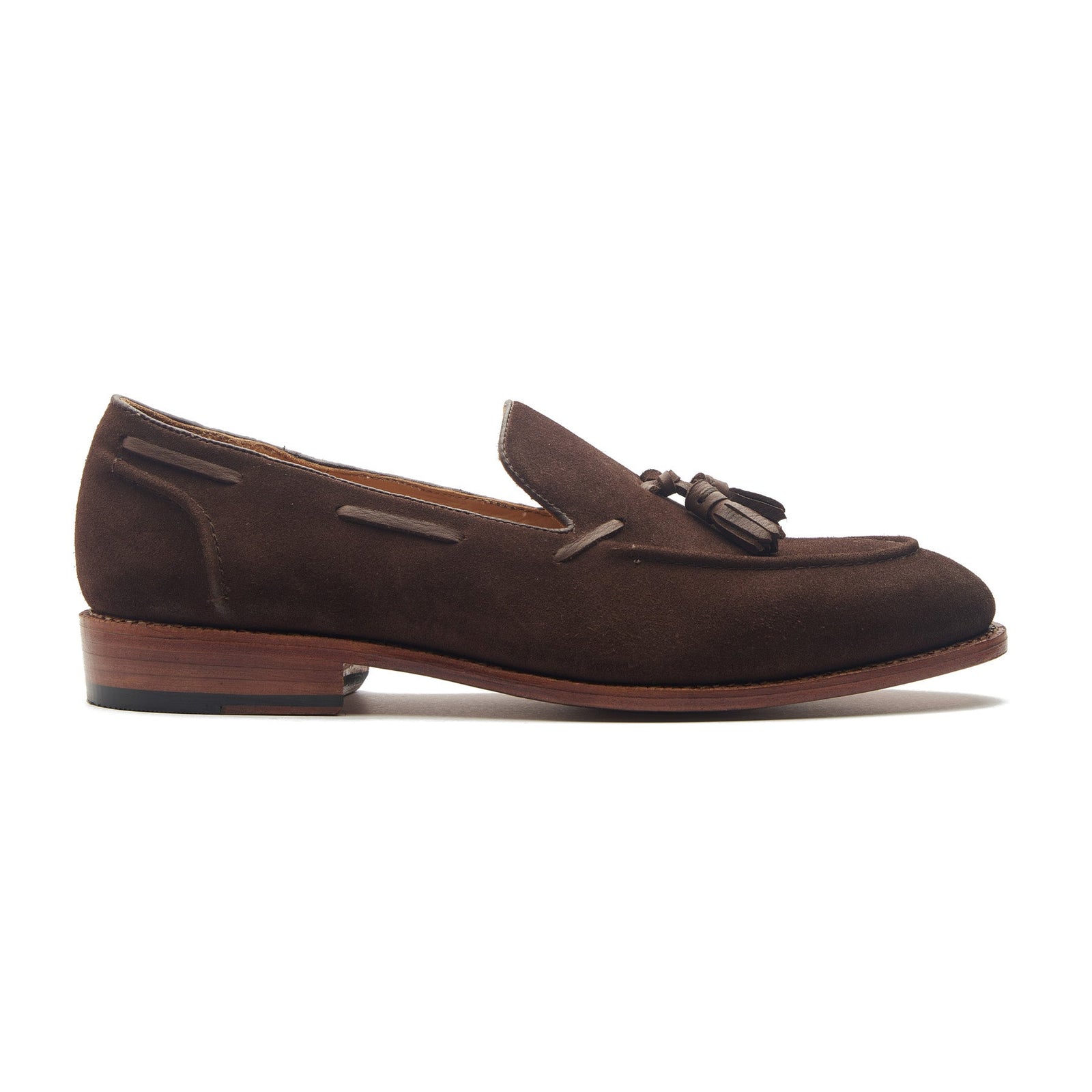 Royce Tassel Loafer Reverse Calf Suede Summer Classics