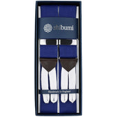 Herringbone Barathea Braces - Royal Blue