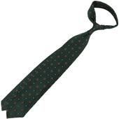 Floral Fina Grenadine Silk Tie Hand Rolled