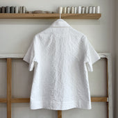 Floral Cotton Jacquard Camp Shirt