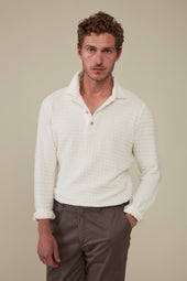 Somers Long Sleeved Terry Polo Shell