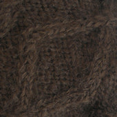 2m Cable Polo Neck Sweater