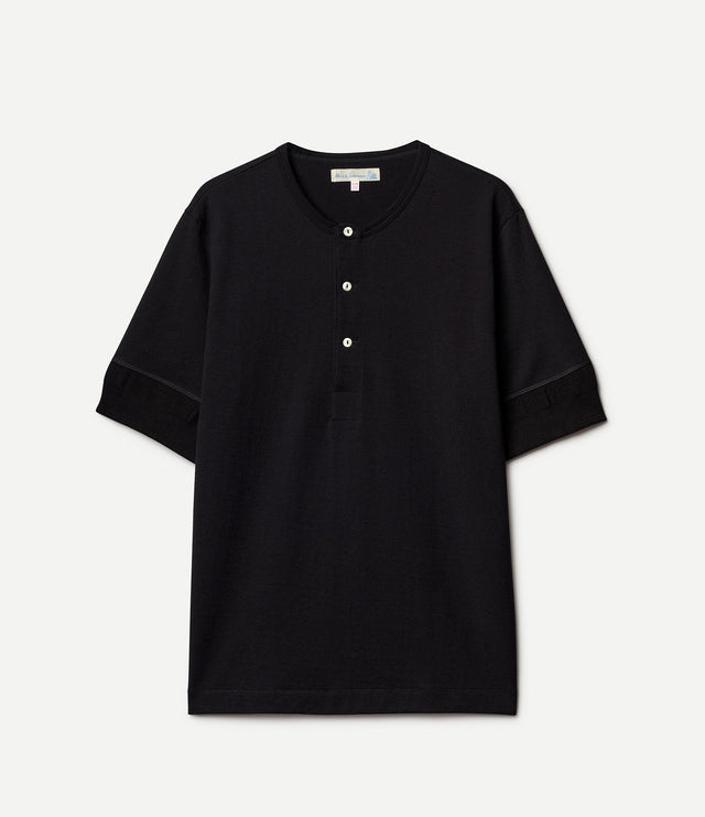 2M07 Mid-Century Machine Refined Fit Short Sleeve Henley