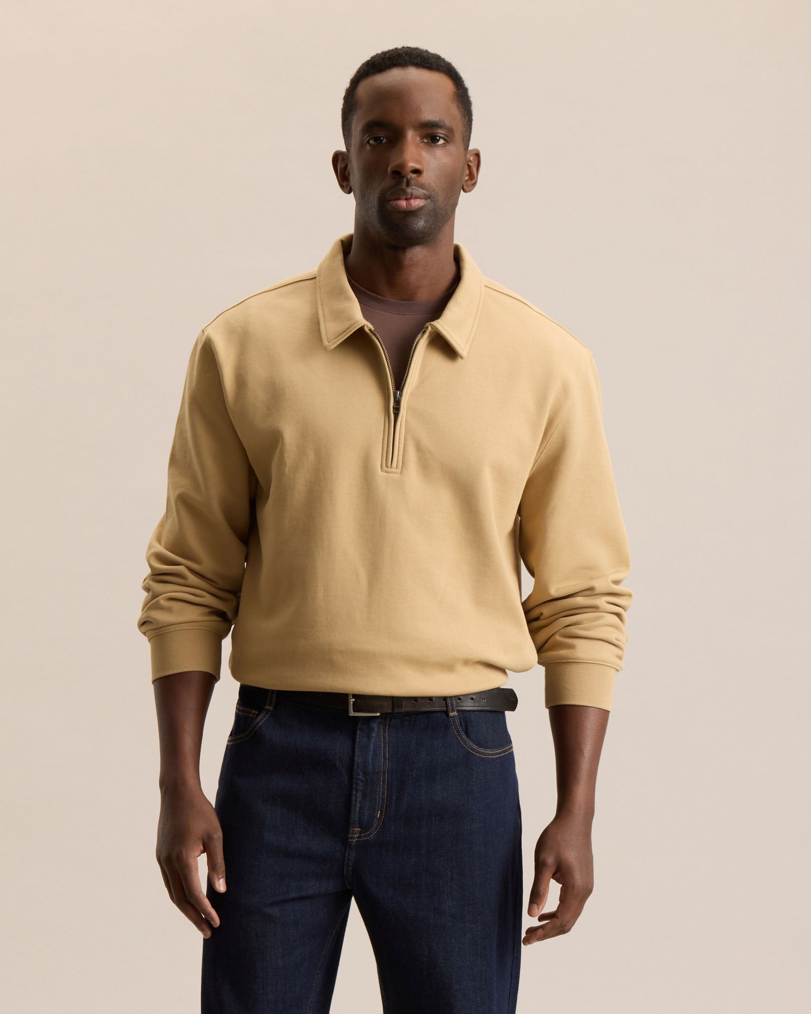 Essential Quarter Zip Sweatshirt