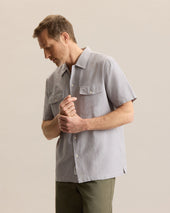 LINEN CHAMBRAY SHIRT