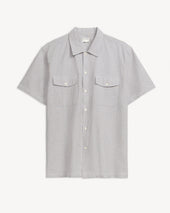 LINEN CHAMBRAY SHIRT