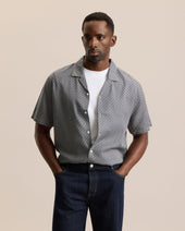 Printed Tencel Lyocell Resort Shirt