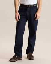 Dark Straight Leg Denim