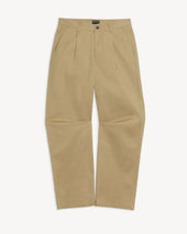 Relaxed Pleated Chino Pant