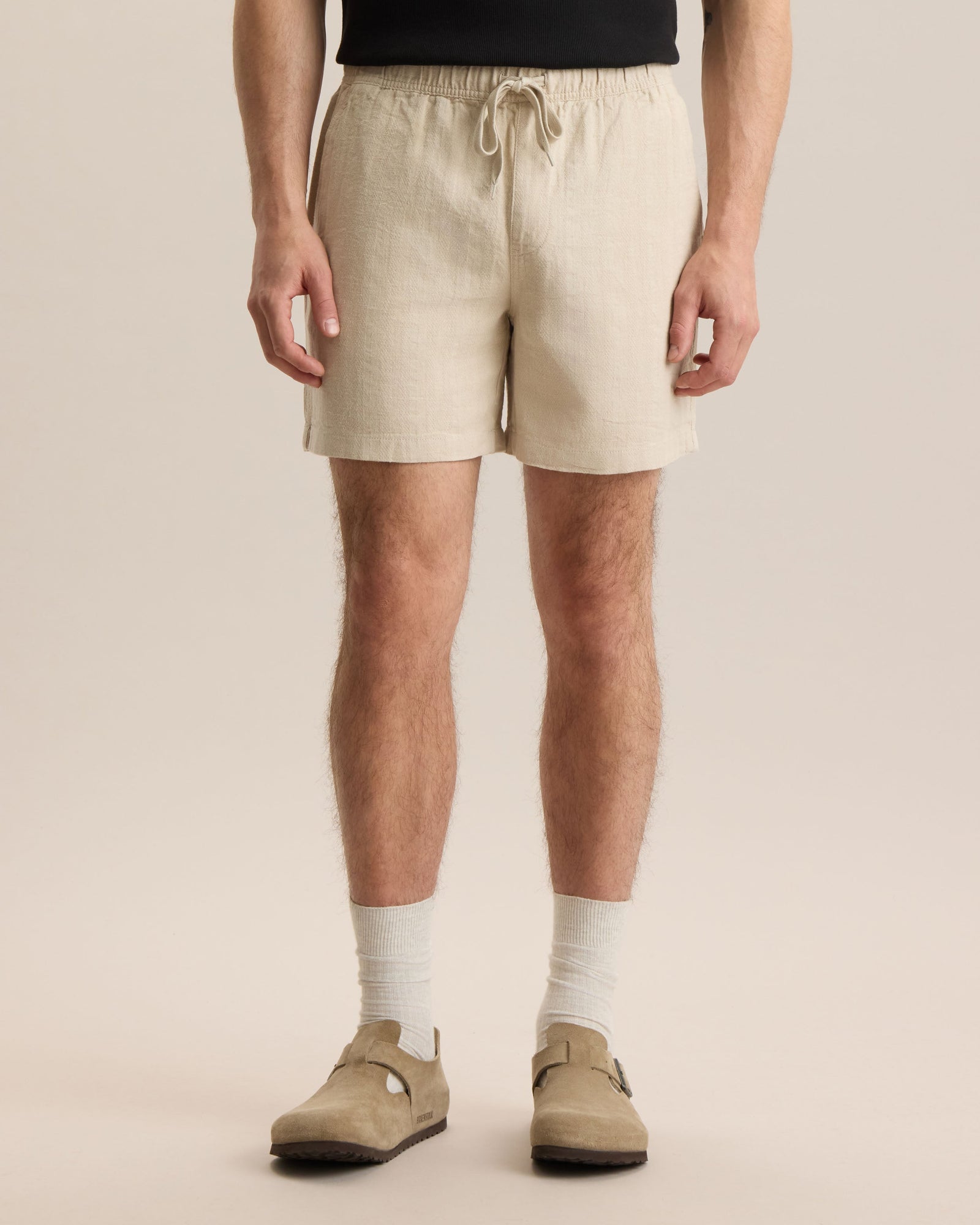 Hemp Herringbone Short