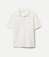 2PKPL Loopwheeled Relaxed Fit Pikée Short Sleeve Polo Shirt