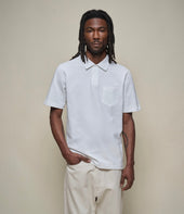2PKPL Loopwheeled Relaxed Fit Pikée Short Sleeve Polo Shirt