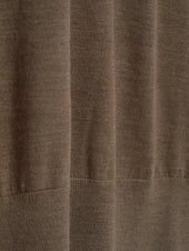 3 Button Merino Polo Shirt