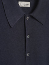 3 Button Merino Polo Shirt