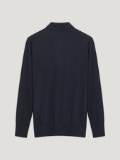 3 Button Merino Polo Shirt