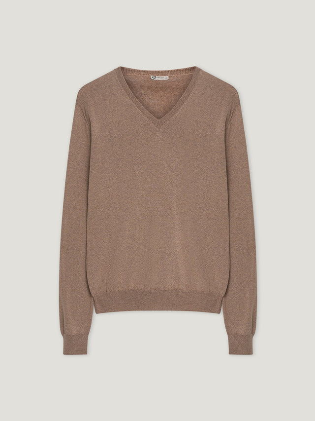 Dark Natural Rally V Neck