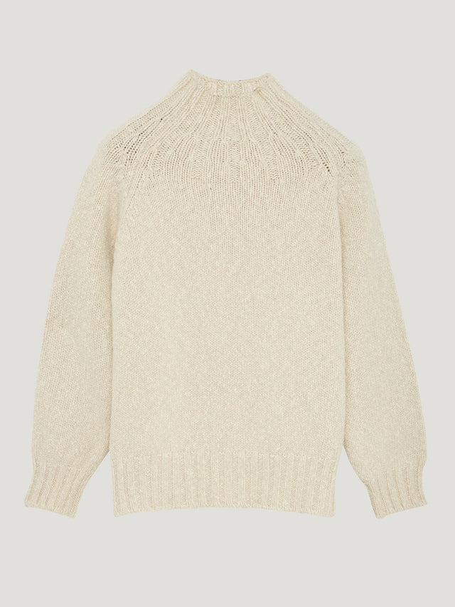 Ecru Oversized Chunky Knit
